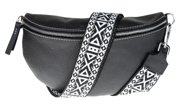 NovaKabelka.sk Reni Grande Nera s prídavným popruhom