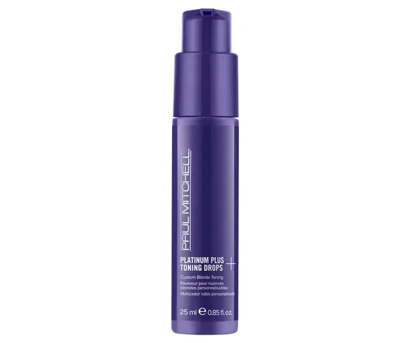 Tónujúce kvapky pre neutralizáciu žltých tónov Paul Mitchell Platinum Plus Toning Drops - 25 ml (110150) + darček zadarmo