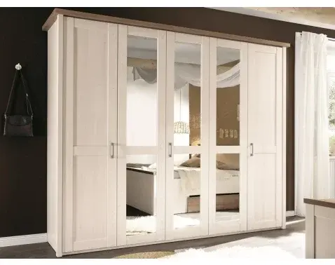 Šatníková skriňa Luca, 5-dverová%
