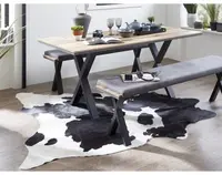 Imitácia kravskej kože čiernobiela, 120x150 cm%