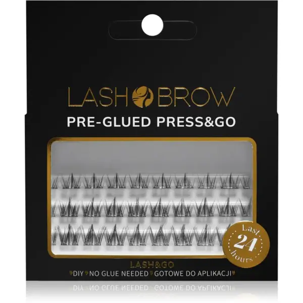 Lash Brow Press&Go Self-Adhesive Eyelashes samolepící trsové řasy Classy Night 1 ks