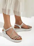 Resti Women’s wedge sandals with rhinestones Ballosa