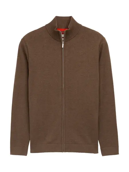 TOM TAILOR Kardigán  hnedá