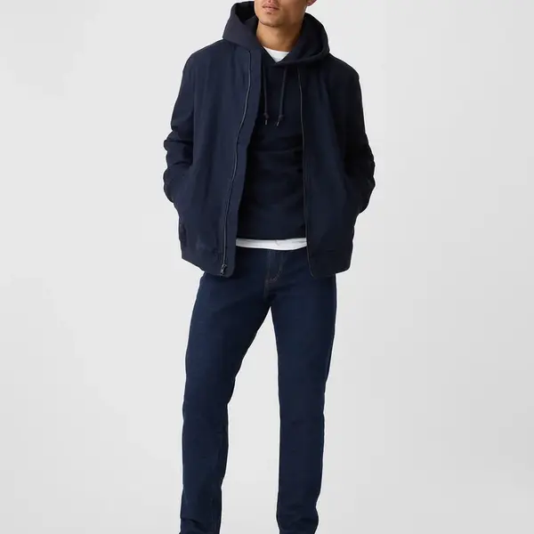 Slim fit pre mužov GAP - tmavomodrá