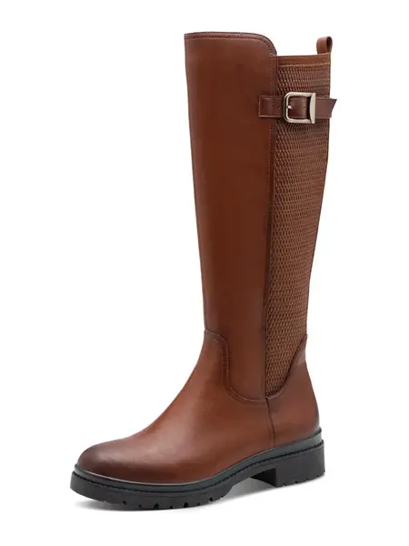 Tamaris Čižmy  hrdzavohnedá