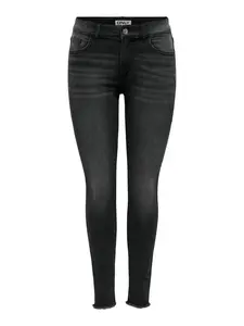 ONLY Džínsy 'HUSH'  čierny denim