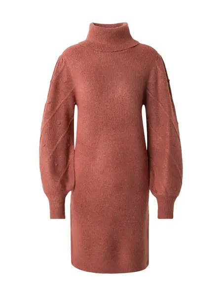 VILA Pletené šaty 'Cosy'  melónová