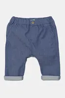 Kojenecké kalhoty United Colors of Benetton modrá barva, 4U40AF018