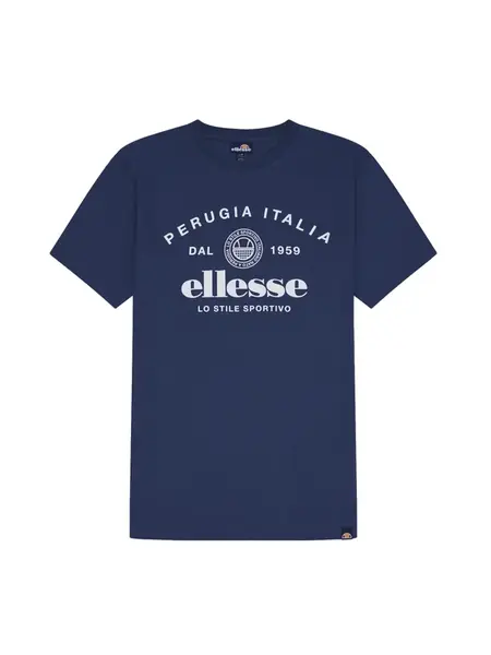 ELLESSE Tričko 'Pepito'  námornícka modrá / biela