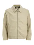 JACK & JONES Prechodná bunda 'JWHCASEY WORKER'  sivobéžová