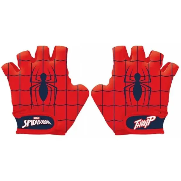 Disney SPIDERMAN Detské rukavice na bicykel, červená, veľkosť 4-6Y