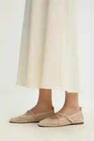 Baleríny Answear.LAB béžová barva