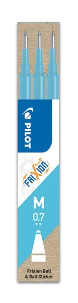 Náplň Pilot FriXion 0,7 světle modrá 3 ks