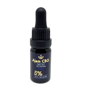 AjemFIT Fullspectrum CBG 5% (MCT olej) - 10ml