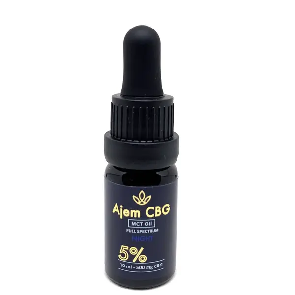 AjemFIT Fullspectrum CBG 5% (MCT olej) - 10ml