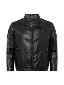 Jack & Jones Plus Prechodná bunda 'Rocky'  čierna