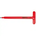 Šroubovák Imbus (šestihran), T-rukojeť, izolovaný 1000 V, 8 mm, krátký - KNIPEX 98 14 08 Délka: 120 mm, Velikost: 5 mm