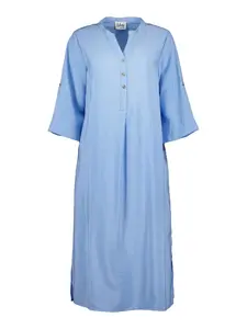 BLUE SEVEN Šaty  modrosivá