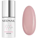 NEONAIL Cover Base Protein podkladový lak pre gélové nechty odtieň Natural Nude 7,2 ml