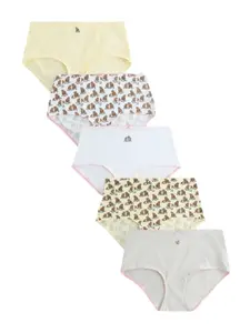 Next Nohavičky  hnedá / žltá / sivá melírovaná / biela