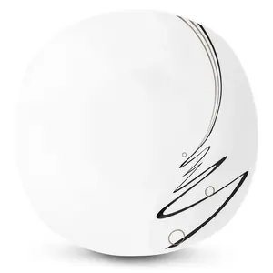 Talíř dezertni 20cm čtv "stuha"