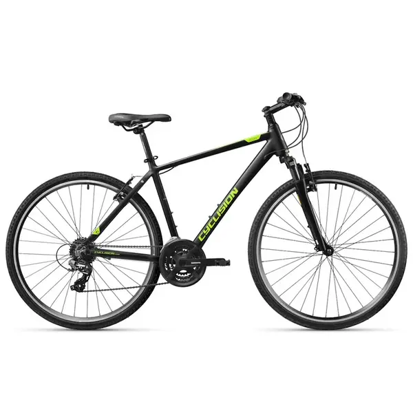 Pánské crossové kolo Cyclision Zodin 5 MK-II 28" L (19", 165-185 cm) Midnight Lime