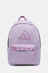 Batoh adidas dámský, fialová barva, velký, s potiskem, JX9076