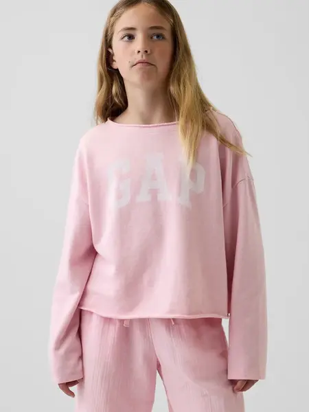 GAP Dievčenská mikina s logom