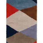 Vlněný kobereček ferm LIVING Harlequin více barev