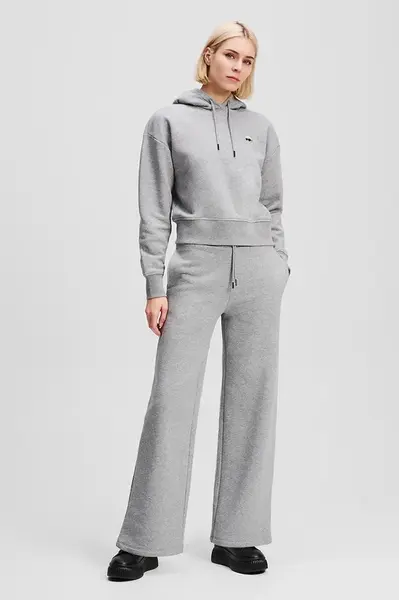 Bavlněné tepláky Karl Lagerfeld IKON