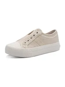 Tamaris Slip-on obuv  krémová