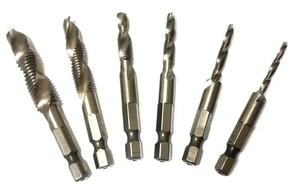 Vrtáky se závitníky, M3-M10, sada 6 ks - MAGG 070018