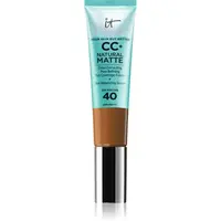 IT Cosmetics Your Skin But Better CC+ Natural Matte CC krém pre matný vzhľad SPF 40 Rich Honey 32 ml