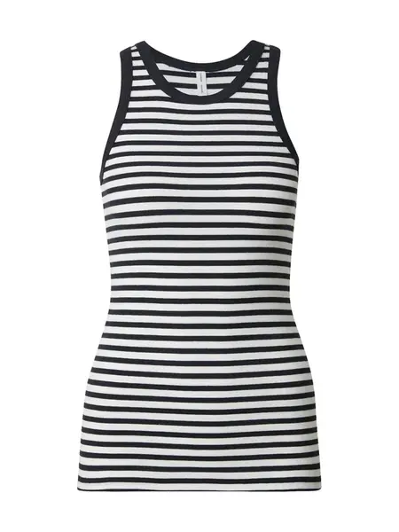 Samsøe Samsøe Top 'Alexo'  námornícka modrá / biela