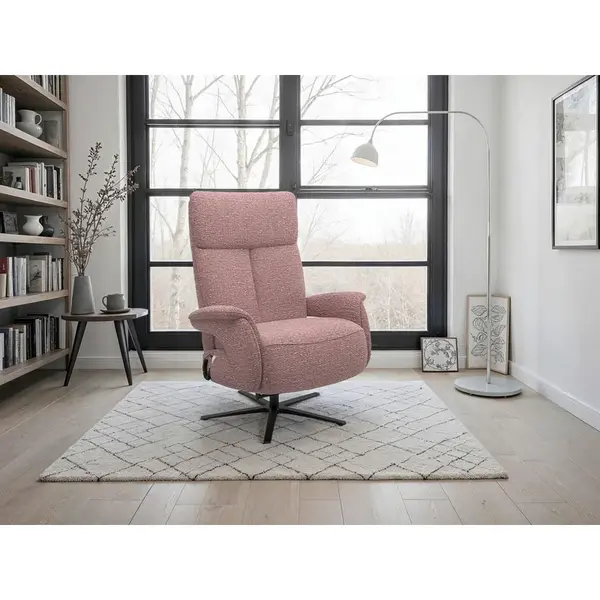 Sit & More RELAXAČNÍ KŘESLO, textil, lilková