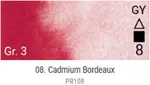 Akvarelové barvy Grand Godet – 08 Cadmium Bordeaux