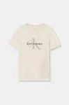 Calvin Klein Jeans Dětské bavlněné tričko Calvin Klein Jeans