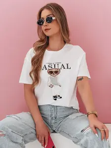 Dámské tričko s medvědem MISSTARTA