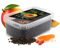 Delphin pelety reaxe ready&go pellet box + booster a nástrahy mango-broskev 400 g