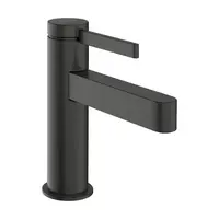 Hansgrohe Finoris umývadlová batéria s clic-clac kartáčovaný čierny chróm 76012340