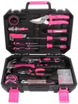 LADY - sada nářadí HOME PINK, 88 dílů - SIXTOL