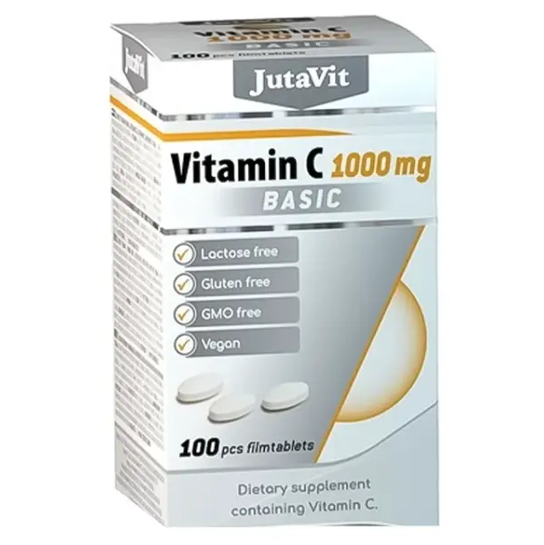 JUTAVIT Vitamín C 1000 mg Basic 100 tabliet