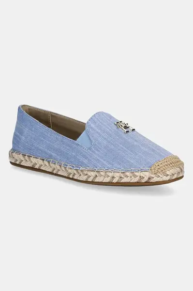 Espadrilky Tommy Hilfiger CHAMBRAY ESPADRILLE modrá barva, FW0FW08539