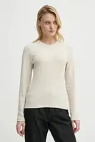 Tričko s dlouhým rukávem BA&SH CASTA šedá barva, 1E25CAST