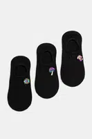 Bavlněné ponožky Medicine 3-pack dámské, černá barva