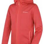 Husky Artic Zip K 164-170, red Dětská mikina s kapucí