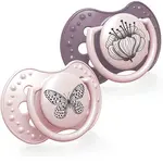 LOVI Botanic 0-3m dudlík Girl 2 ks