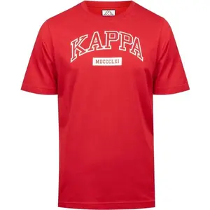 Kappa MONCALIERI Pánské triko, červená, velikost