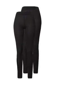 PIECES Legíny  čierna