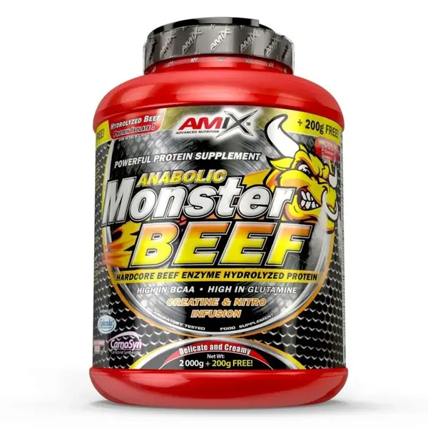 Amix Anabolic Monster Beef 2200 g lesné ovocie